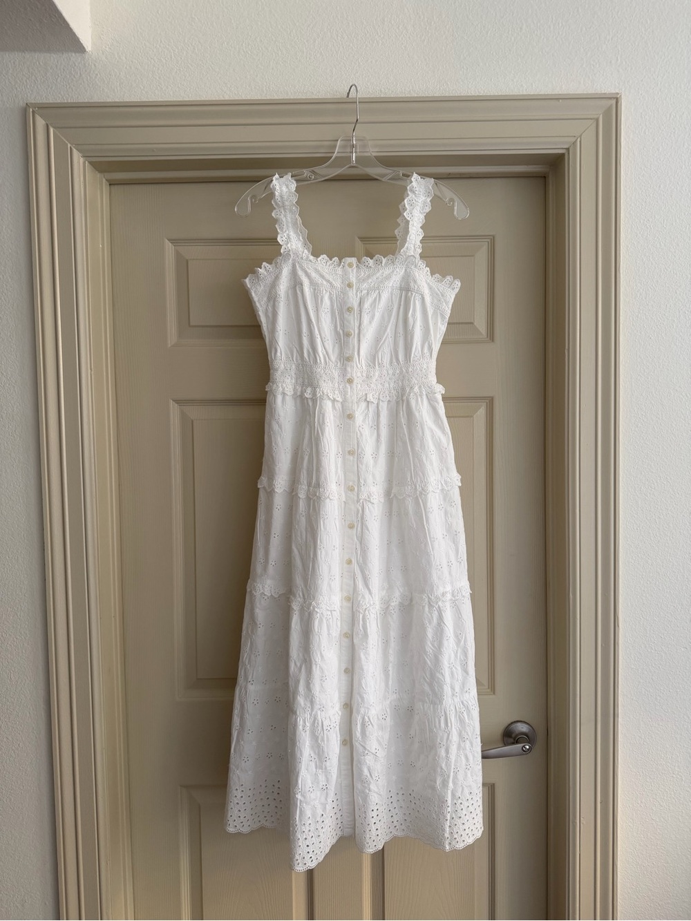 NWT GAP x Doen White Eyelet Dress